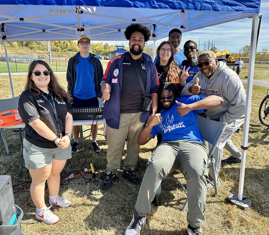 Wildcat Media at Homecoming Weekend.