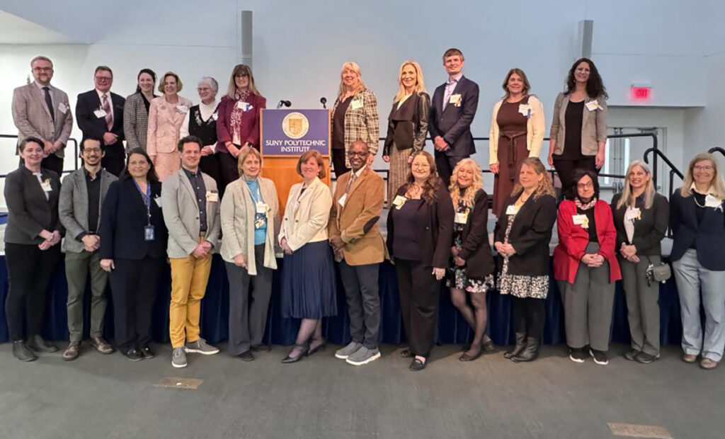 Photographed image of the dedicated staffers apart of SUNY Poly's School of Nursing.