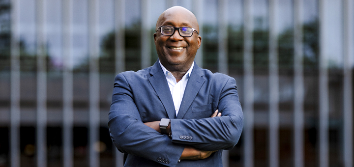 Headshot of President Soboyejo.